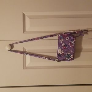 Vera Bradley RFID 3-n-1 crossbody purse with floral design. [NEW WITH TAGS]